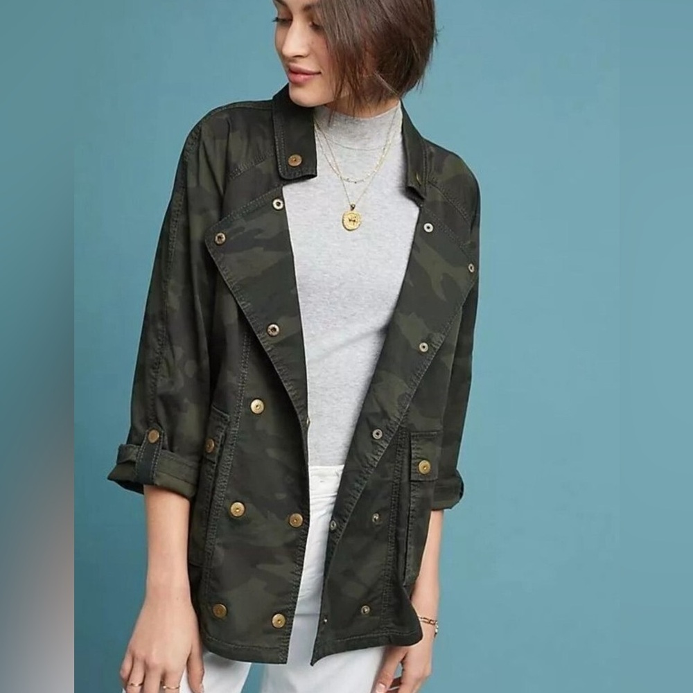 Marrakech Camo Anorak By Anthropologie